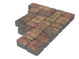  Тротуарная плитка Stellard Старый город 60 мм Закат: внешний вид