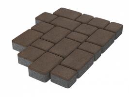  Тротуарная плитка Stellard Старый город 60 мм Коричневый: внешний вид